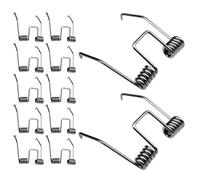 VILLCASE 12pcs Hair Clipper Torsion Spring Replacement for Trimmer Blades Steel Construction with High Elasticity Suitable for Professional Hair Cutting Tools