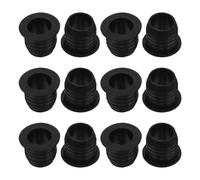 VILLCASE 12pcs Leakproof Liquor Spout Adapter Wide Mouth Silicone Pourer for Wine Spirits Oil Bottles Up to Neck Standard Bottle Adapter with Enhanced Flow Control for Precise Pouring