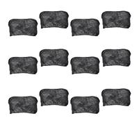VILLCASE 15pcs Black Disposable Strapless Non-Woven Bras for Women, Breathable and Comfortable Underwear for Spa, Beauty Salon, and Vacation Use