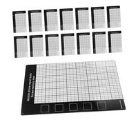 VILLCASE 15pcs Magnetic Screw Memory Mat for Mobile Phone Disassembly and Repair Magnetic Desk Mat with Organized Sections Stable Work Surface Secure Tool Holder for Electronic Maintenance
