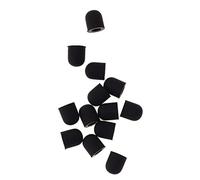 VILLCASE 15pcs Replacement Stylus Pen Tips for Capacitive Touch Screen Devices, Black Silicone Material, No Writing Noise, Protects Screen, Suitable for Users Applying Light On-screen