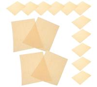VILLCASE 15pcs Wooden Dollhouse Flooring Sheets for Architecture Models Material with Realistic Appearance and Versatile Use, for DIY Projects and Exhibition Displays