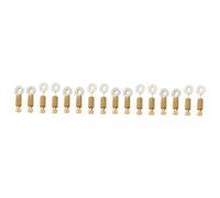 VILLCASE 16pcs Leather Crafting Tool DIY Leather Located Needles Positioning Needle for Sewing Craft and Embroidery Projects