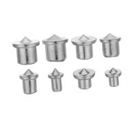 VILLCASE 16pcs Woodworking Dowel Transfer Pins and Tenon Hole Tool Made of Sturdy Iron with Accurate Drill Hole Marking for Furniture Making and Craft Projects, Easy to Use in Confined