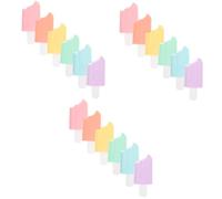 VILLCASE 18 pcs Ice Cream Shape Colored Markers Candy Pastel Highlighters Lightweight for School Childrens Painting and Office Stationery