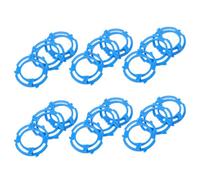 VILLCASE 18pcs Head Blade Holder Plate for S5000 Electric, Blue Plastic Head Retainer Ring Accessory with Longer Working Life and Smooth Shaving Experience, for Travel and Bathroom Use