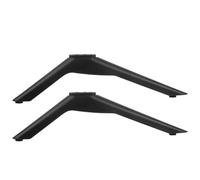 VILLCASE 1pair Tv Stand for Desk with Screws, Universal Tabletop Television Base for 43-65 Inch Flat Screen Tvs, Plastic Material, Effortless Installation, Space Saving Design for Bedroom