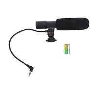 VILLCASE 1Pc Professional Camera Microphone Lightweight Recording Mic for DSLR High Sensitivity Lavalier Mic for Easy Use Durable Accessory for Beginners and Professionals