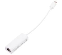VILLCASE 1pc Usb-c to Ethernet Adapter Gigabit Network Cable Converter Compatible with Macbook Laptop Mbps Full Duplex Plug and Play Compact Portable Wired USB Network Card for Business