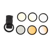 VILLCASE 1Set Portable Phone Filter Kit Coral Filter for Enhanced Underwater Photography External Cpl Lens Easy Installation for Stunning Sea Tank Shots