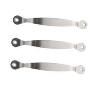 VILLCASE 1Set Stainless Steel Chopping Board Handles for Home Use Durable Cutting Board Handles Ergonomic Design Compatible with Various Boards Easy to Install