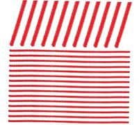 VILLCASE 1set Twisted Rods Glitter Reusable Straws Hot Rollers for Twisted Stick Craft Foam Perm Kit Curlers Sponge Rollers DIY Jumbo Hair Rollers Play Lolly Iron Wire 300pcs