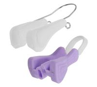 VILLCASE 2 Pcs Nighttime Nose Corrector Sleep Clip Silicone Snore Reducing Easy to Use Stylish Look for Women Better Sleep and Nose Shape Correction
