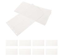 VILLCASE 20-sheet Undated Tri-fold Weekly Planner Insert Refill Paper for 5-ring Binder, Punched Note and To-do List Organizer, 2026 Self-fill Calendar Refills for Office and School Use