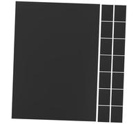 VILLCASE 20 Sheets Black Cardstock Paper Thick DIY Crafting Material for Handmade Cards Drawing Painting Textured Art Paper for Creative Projects and Scrapbook Supplies