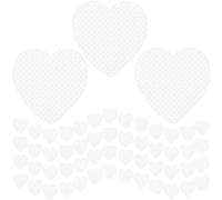 VILLCASE 200 Sheets Travel Nail Polish Remover Wipes Cotton Heart Shaped Super Absorbent Easy to Use Nail Removers for Manicure the Go Container Box
