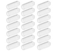 VILLCASE 200pcs Headband Rubber End Caps Hair Band Tips Suitable for Most 7mm Headbands Secure Fit Resistant to Deformation DIY Hair Accessories