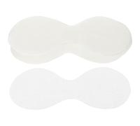 VILLCASE 200pcs Thin Cotton Eye Mask Sheets for Eye Care with High Absorption Rate and Strong Load Capacity Disposable for DIY Use