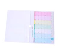 VILLCASE 2026-2027 Wall Calendar 18 Months Monthly Calendar Spiral-bound Design Thick Paper Blank Daily Schedule Blocks Family Holidays Office Home
