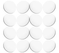 VILLCASE 20pcs φ21mm Single-Side Convex Magnifying Lens Acrylic Magnifier Lens Accessories for Magnifier Making and Optical Use