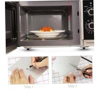 VILLCASE 20Pcs Heat Resistant Mica Plates Microwave Oven Waveguide Cover Insulation Replacement Kit Easy to Cut and Install Microwave Repair Part