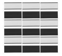 VILLCASE 20pcs Magnetic Label Holders for Price Tags and Labels, Practical Paper and Rubber Soft Magnet Clips, for Product Merchandise Sign Display and Market Price Display