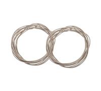 VILLCASE 20pcs Microphone Rubber Rings for Shock Mount Durable Elastic Band Holder Clips for Audio Recording Easy Installation Height Compatible with Condenser Mics