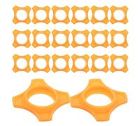 VILLCASE 20pcs Microphone Slip Ring Rubber Shockproof Grip for Wireless Handheld Mics Preventing Mic Shake Fall