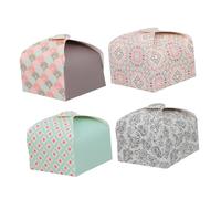 VILLCASE 20pcs Paper Scented Candle Packaging Boxes for Candies and Biscuits, for Coffee Shops and Banquet Wrapping