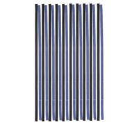 VILLCASE 20pcs Table Tennis Side Tape Edge Protector Strip 10mm Wide Self-adhesive Pu Fibre Black Universal Fit Table Tennis Racket Paddles Edge Collision Protection Tournament Supply