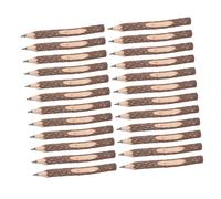 VILLCASE 24pcs Rustic Tree Branch Pencils Natural Wooden Twig Writing Tools for Classroom Rewards Outdoor Activities Camping Parties and Unique