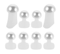 VILLCASE 24pcs Silicone Gel Toe Separators for Women Soft Toe Spreaders and Dividers for Pedicure Nail Art Flexible Foot Spacers for Nail Polish