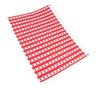 VILLCASE 260pcs Canadian Flag Stickers Maple Leaf Flag Decals PVC Unique Design Strong Adhesion Versatile Application for Journals and Laptops Patriotic Events