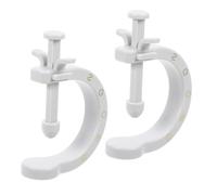 VILLCASE 2pcs Acupuncture Foot and Hand Massage Tool, Abs Material with Targeted Stimulation, Compact Pressure Point Massager for Office and Business Trips