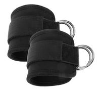 VILLCASE 2pcs Ankle Straps for Cable Machine Workout with Sturdy Nylon and Metal, Secure Weight and Easy to Take, Suitable for Home Gym Accessories Indoors and Outdoors