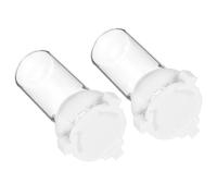VILLCASE 2pcs Ant Water Feeders for Antskeeping with 10ml Capacity, Glass and Plastic Material, Professional Design Reducing Risk of Drowning, for Summer Ant Feeding