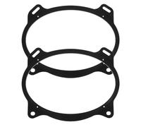 VILLCASE 2pcs Auto Speaker Spacer Rings for Cars Boats and Trucks Lightweight Easy to Install Speaker Adapter for Improved Sound and Appearance