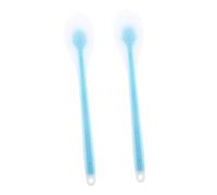 VILLCASE 2pcs Back Lotion Applicator for Body and Legs, Blue Medicine and Cream Applicator Stick with Long Handle, Suitable for Elderly and Limited Mobility, Bath and Body Care Tool