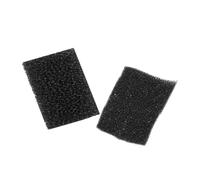 VILLCASE 2pcs Black Halloween Makeup Sponge for Face, Special Makeup Supply with Sponge Material, Creating Textured Appearance and Stubble, for Cosplay and Halloween Party