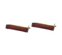 VILLCASE 2pcs Business Pu Pen Bag Elastic Buckle for Pen Storage Stylish Wine Red Pencil Case for Office and School Supplies Great Students and Professionals