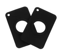VILLCASE 2pcs Card Protective Sleeve 0.1 Inch Thin Wallet Insert Compatible with Wireless Tracker, Black Tracker Pouch for Men’s Wallets, Backpacks, Clutches, and Handbags