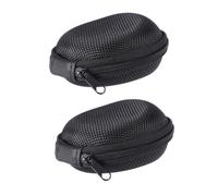 VILLCASE 2pcs Eva Watch Case for Smart Watch and Jewels, Lightweight Zipper Design Storage Boxes Made of Sturdy Eva and Cloth, for Travel and Dressing Table Organiser