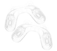 VILLCASE 2pcs Eyeglasses Nose Pads U Shaped Silicone Double Screw Design Anti-Slip Glasses Nose Grips for Sports and Everyday Activities