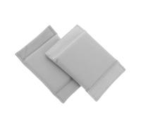 VILLCASE 2pcs Grey Suede Camera Bag Dividers Shockproof Padded Inserts for Dslr Camera Storage Organizer, Protective Divider for Photography Equipment and Carrying Cases