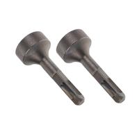 VILLCASE 2pcs Ground Rod Driver Hammer Drill Converter Durable Electric Rotary Hammer Bit for Pile Driving Leveling Drilling Ventilation Installation