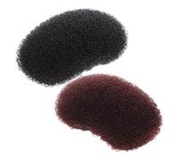 VILLCASE 2pcs Hair Volume Bump Clips for Women Hair Root Lifter Puff Pads for Adding Volume and Fluff Brown and Black