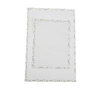 VILLCASE 2pcs Heat Resistant Fuse Bead Ironing Pad with Thick Edge Binding, White Fabric Sheet for Fuse Bead Ironing Projects and Creative Handcraft Activities, Uniform Heat Transfer,