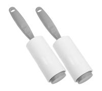 VILLCASE 2pcs Hidden Compartment Lint Roller Storage Box with Secret Money Holder, Small Portable Safe for Home and Travel, White Concealed Jewelry and Key Hider