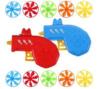 VILLCASE 2pcs Interactive Cat for Exercising and Training, Abs Material Chasing Kit for Cats, for Indoor Play in Pet Room or Park Random Color