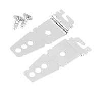 VILLCASE 2Pcs Iron Dishwasher Mounting Brackets with Sturdy Design to Prevent Dishwasher Moving Forward, Suitable for Counter Installation in Kitchen Appliances